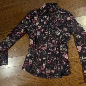 Rare edition- black and multicolor floral lululemon define